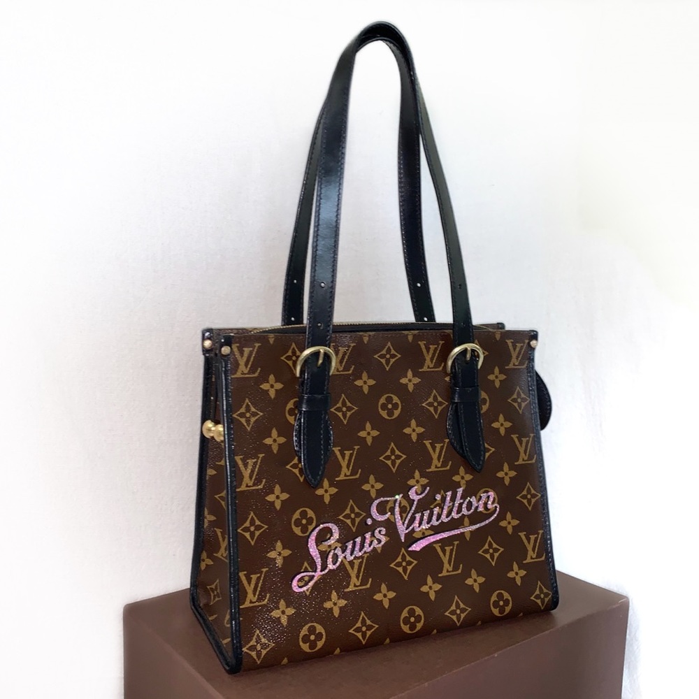 🎭 SOLD 🎭 Custom Popincourt Haut Glitter Logo